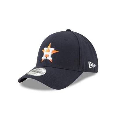 Blue Houston Astros Hat - New Era MLB The League 9FORTY Adjustable Caps USA7860415